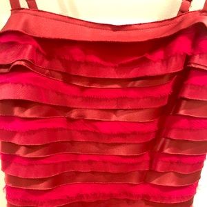 BCBG red dress